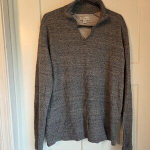 JCREW Double-knit half-zip pullover
